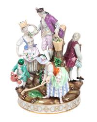 A Meissen Porcelain Figural Group — 19TH/20TH CENTURY