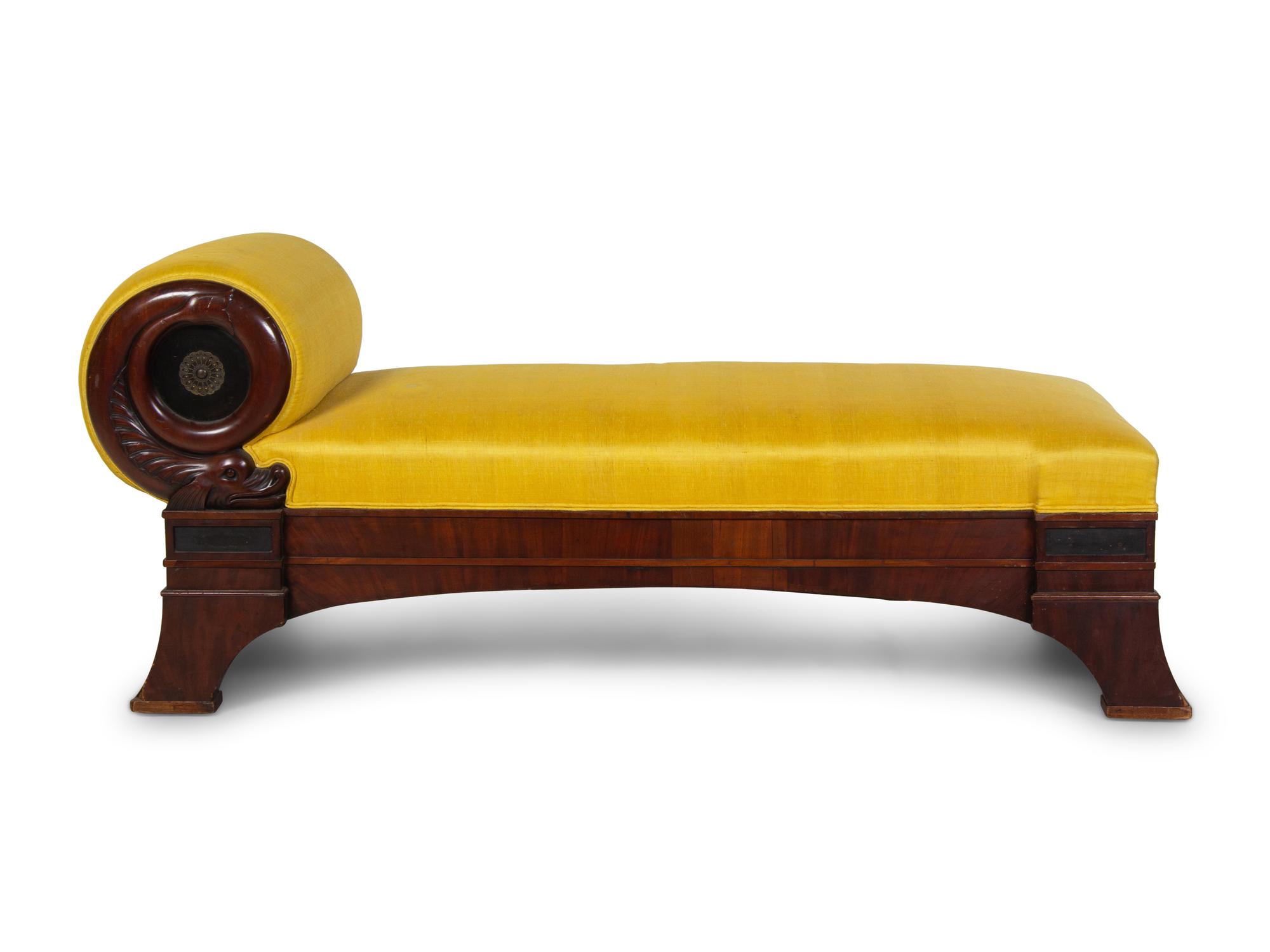 A Classical Style Mahogany Daybed