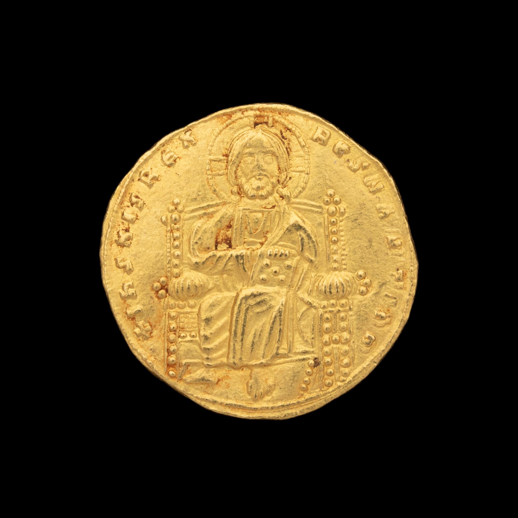 [ANCIENTS] BYZANTINE EMPIRE. Romanus III Argyros (1028-1064 AD). Av Histamenon (4.5g, 22mm)