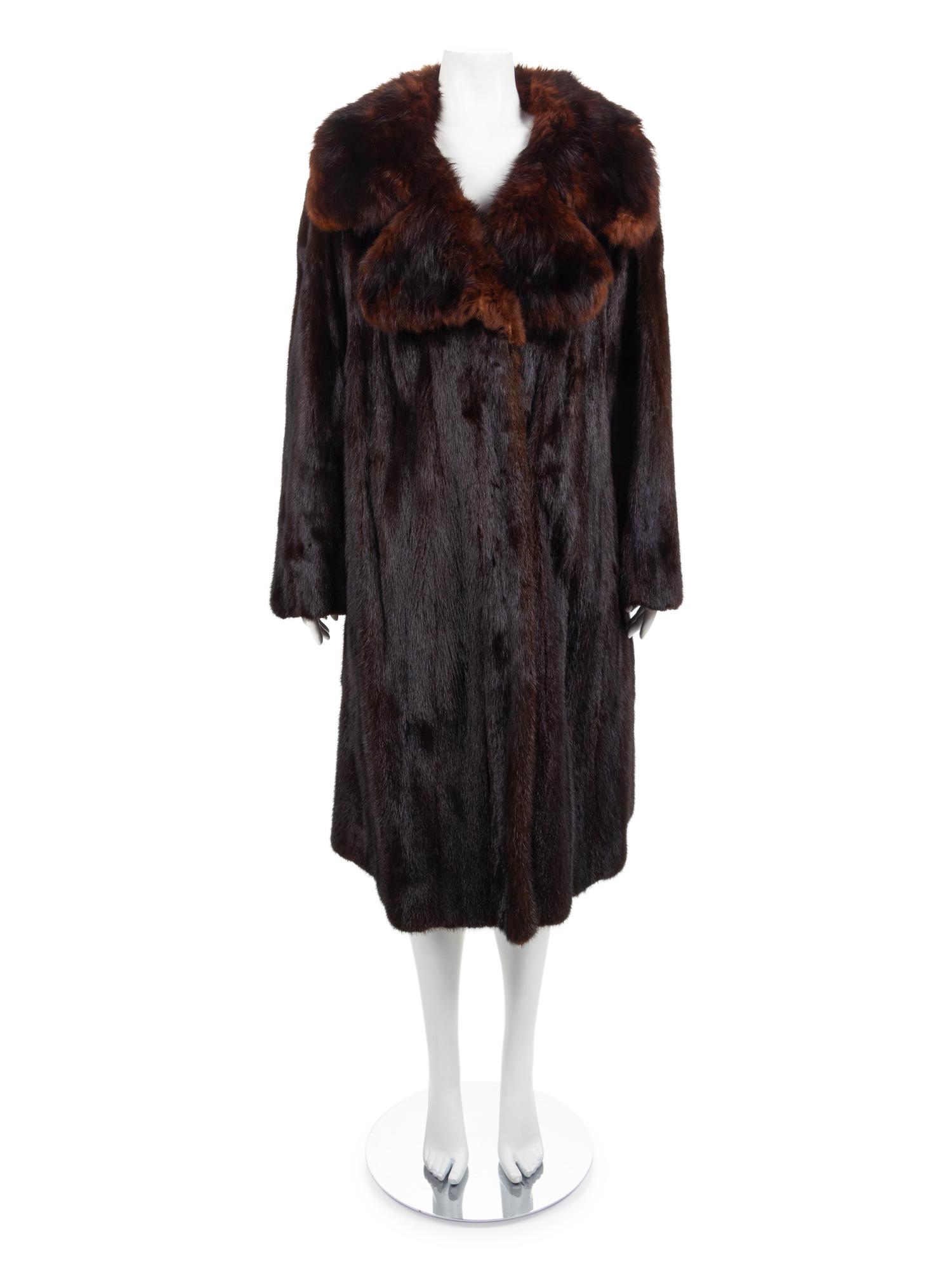 I. Magnin Mink Coat, 1970-80s