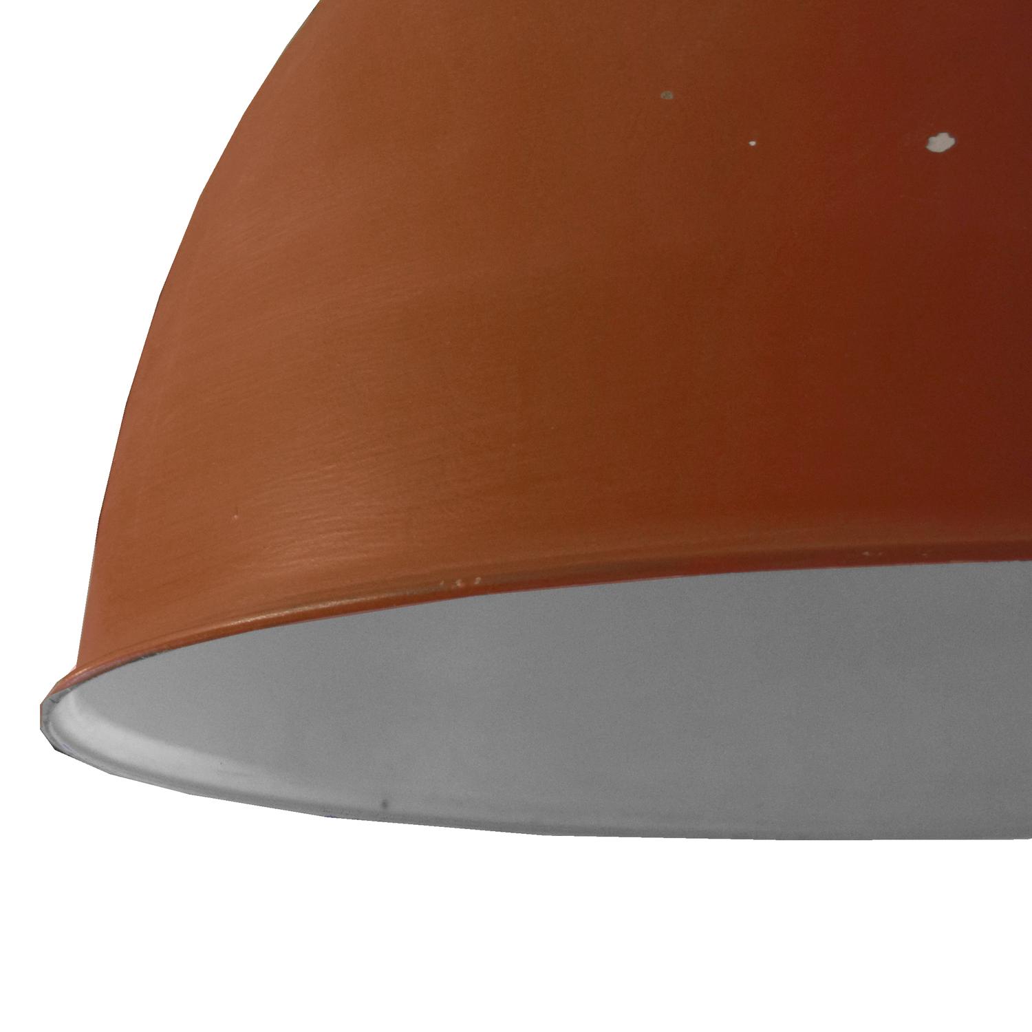 A Metal Industrial Light Fixture 21" W x 21" D x 18" H — United States, 20th Century