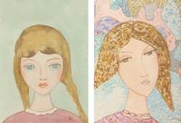 Portraits (a pair of works)
