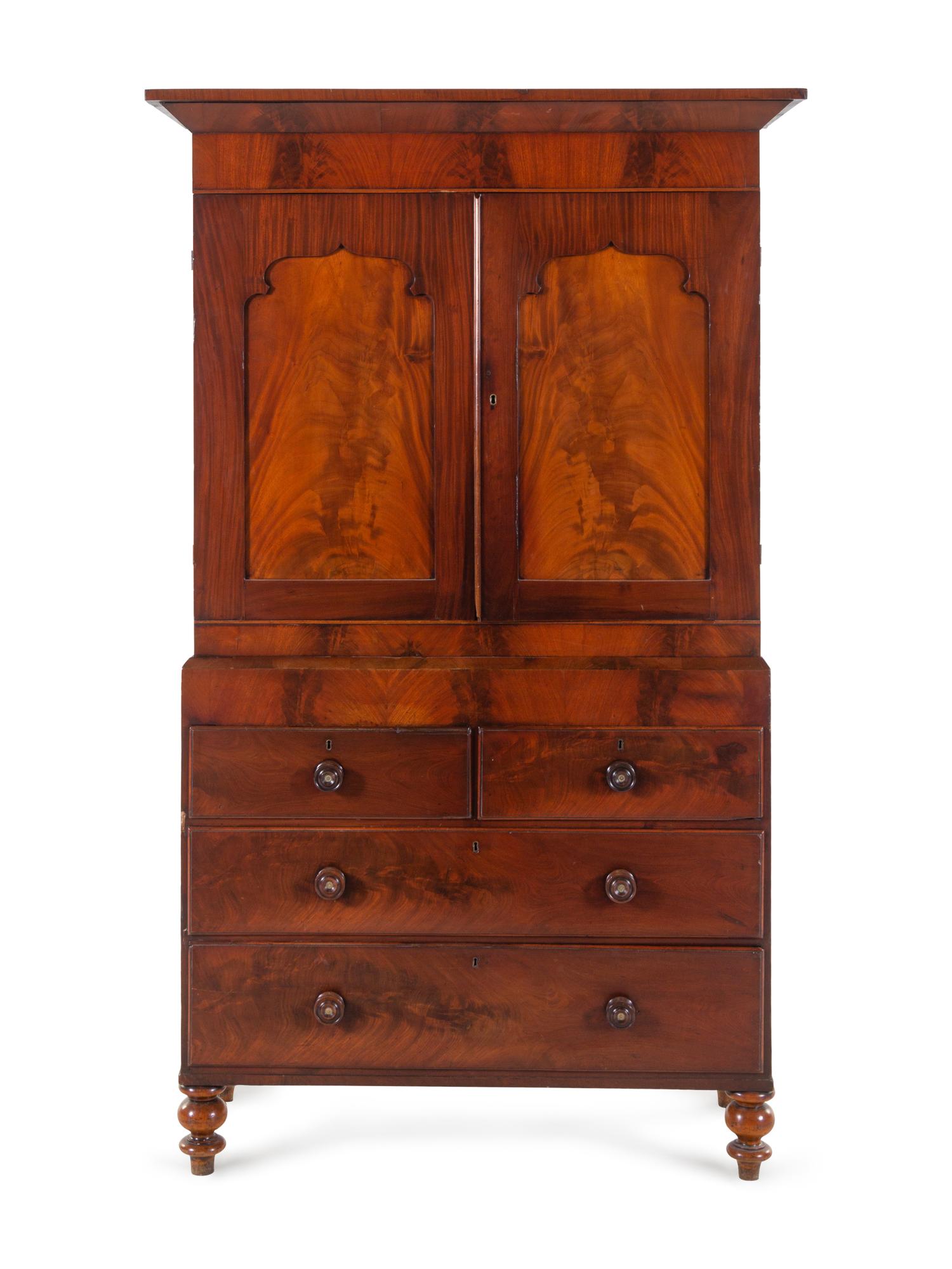 A Classical Mahogany Secretary