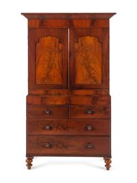 A Classical Mahogany Secretary
