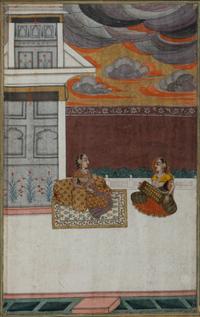 Four Indian Miniature Watercolors