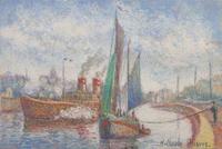 Hugues Claude Pissarro (French, b. 1935), Le Havre