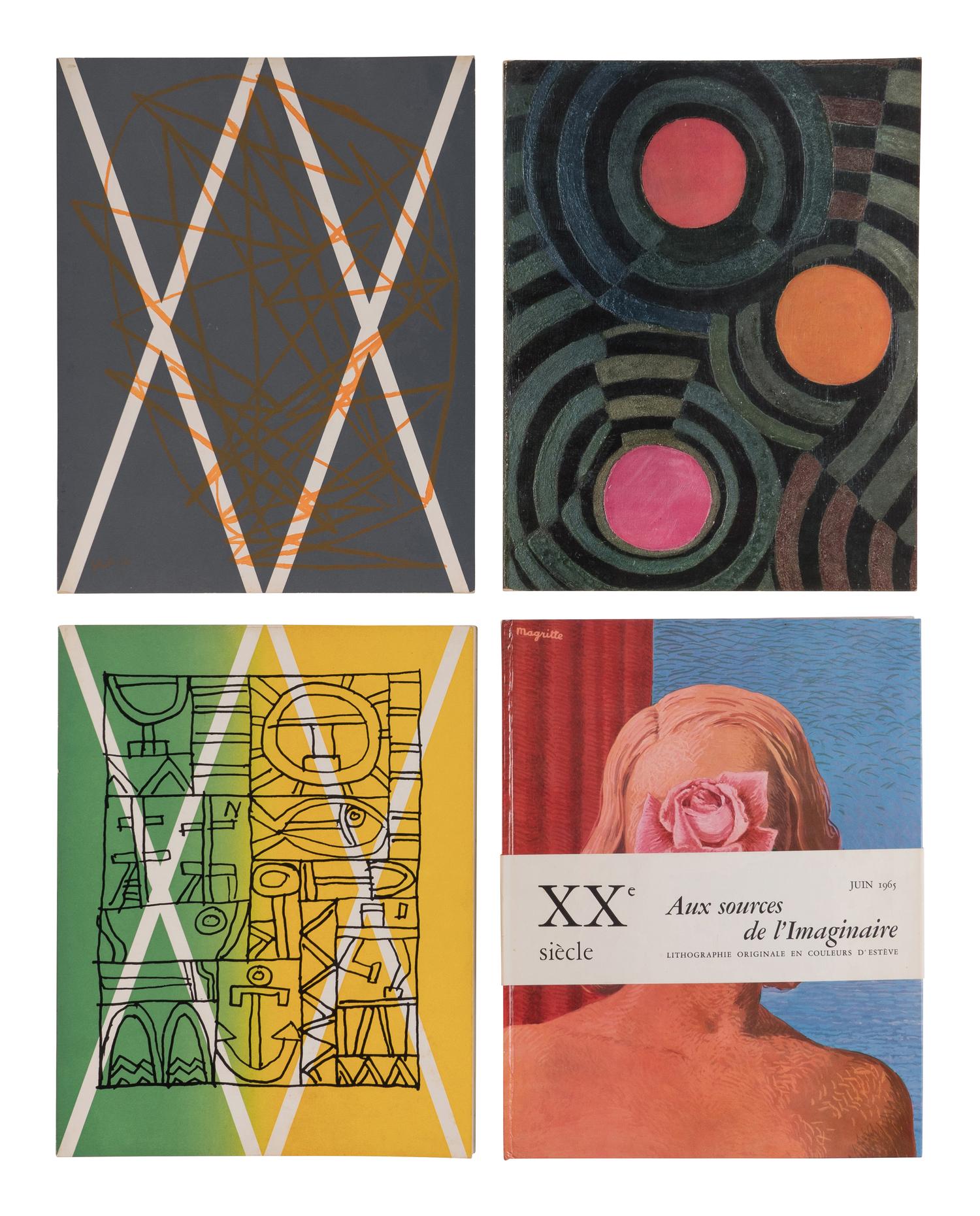 [ARTIST BOOKS]. -- [XXe SIECLE]. A group of 14 issues of XXe Siecle magazine. c. 1958-1966.