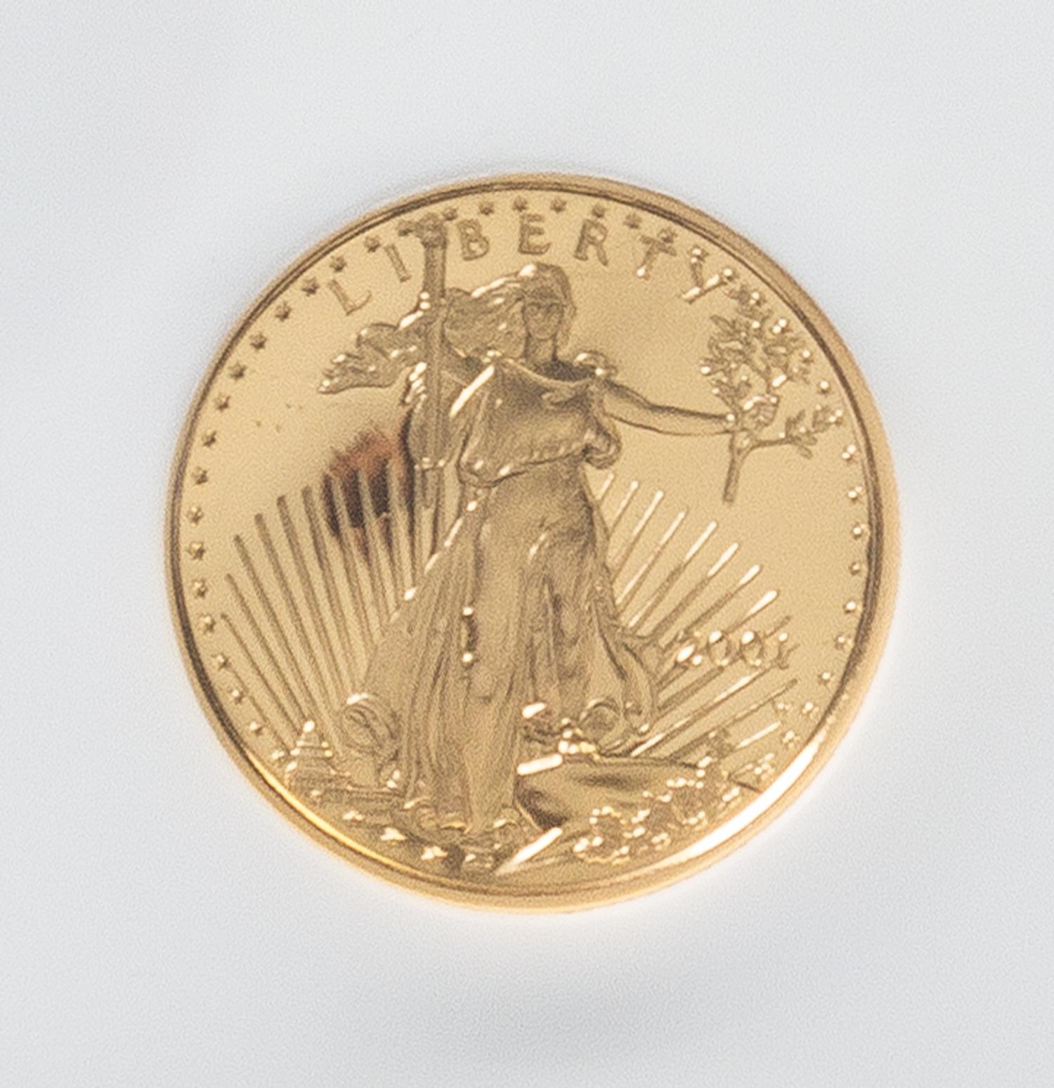A United States 2001-W Eagle $10 Gold Proof