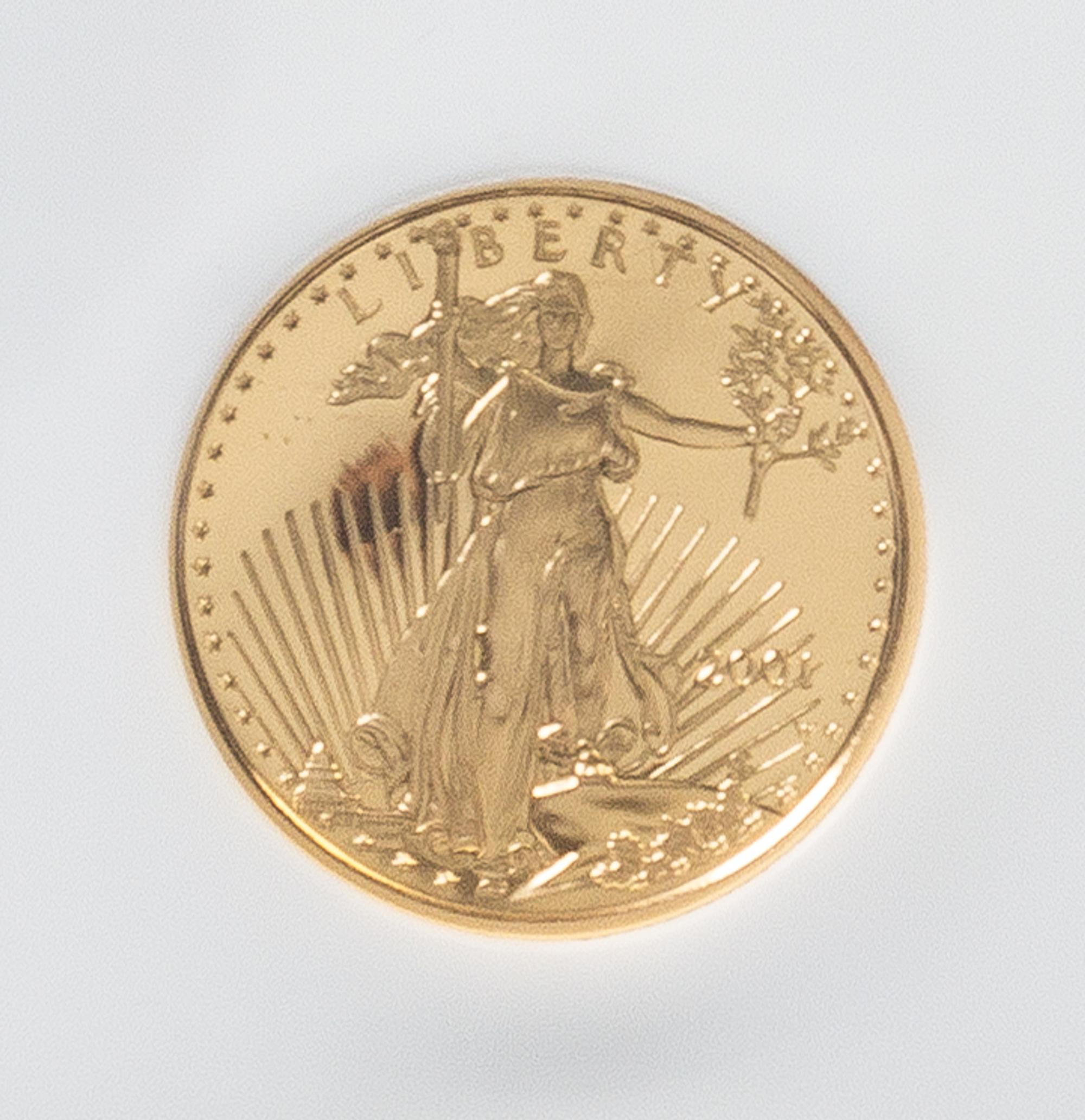 A United States 2001-W Eagle $10 Gold Proof