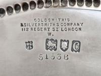 An Edwardian Armorial Engraved Silver Salver
