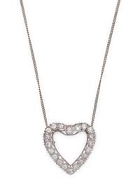 DIAMOND HEART PENDANT/BROOCH