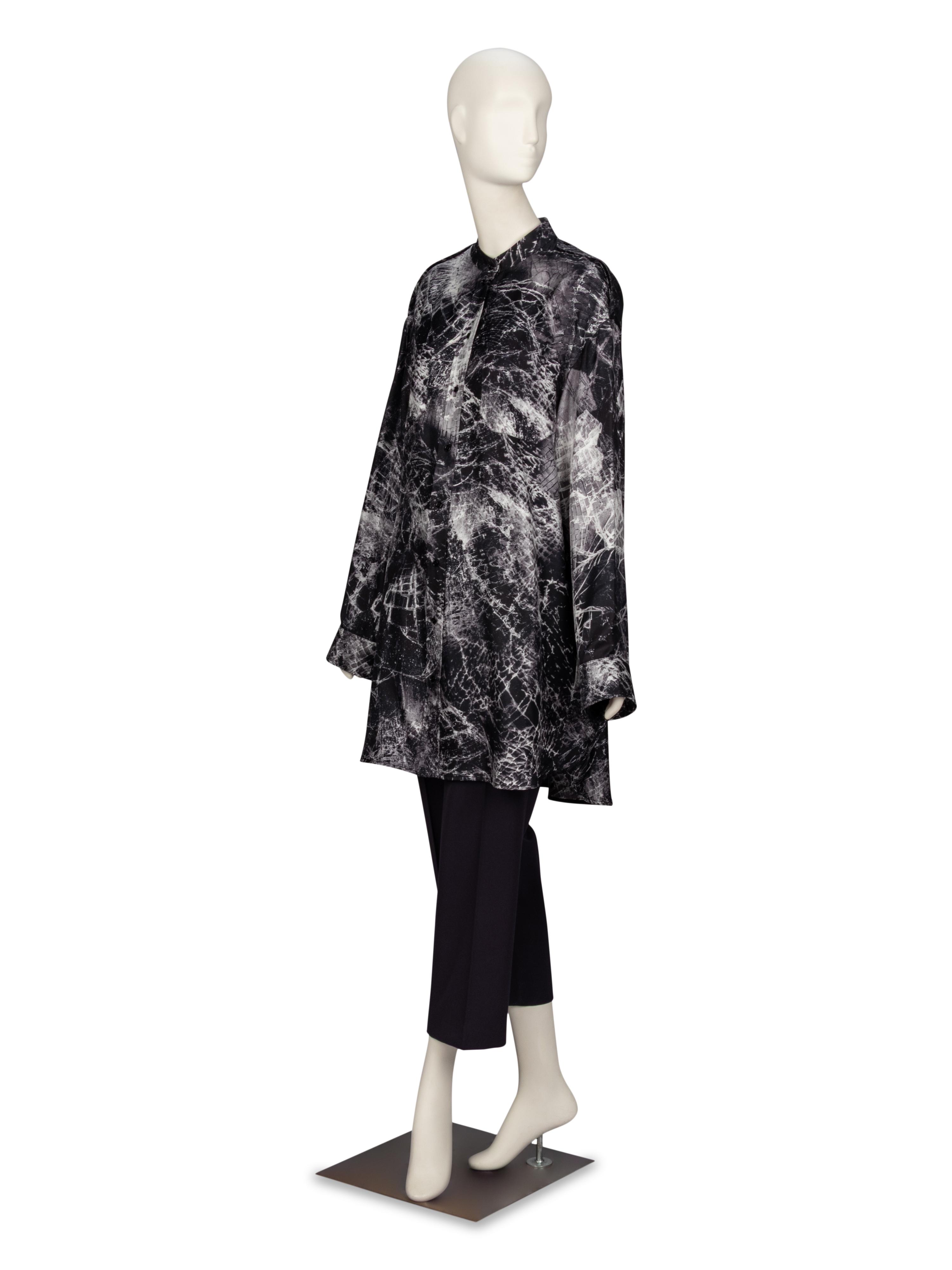 Alexander McQueen, Silk Tunic & Wool Trousers
