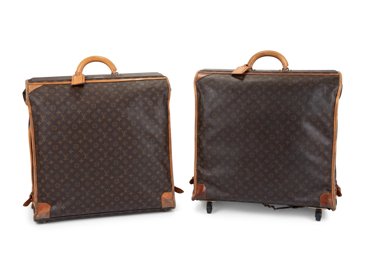 Two Louis Vuitton Luggage Pieces, 1980-90s