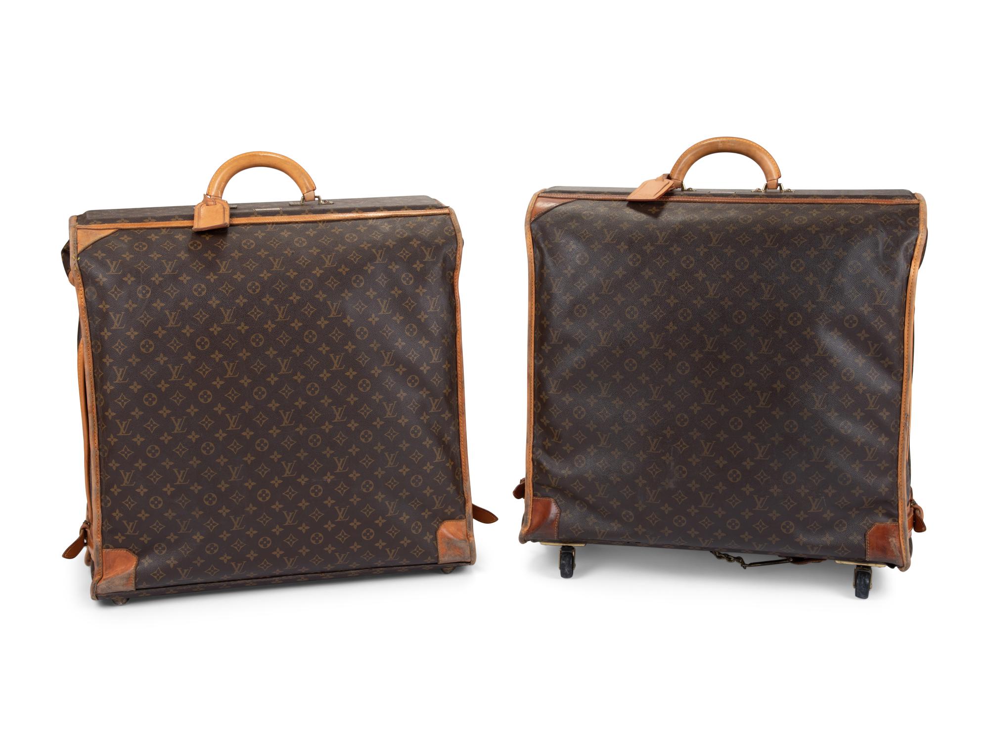 Two Louis Vuitton Luggage Pieces, 1980-90s