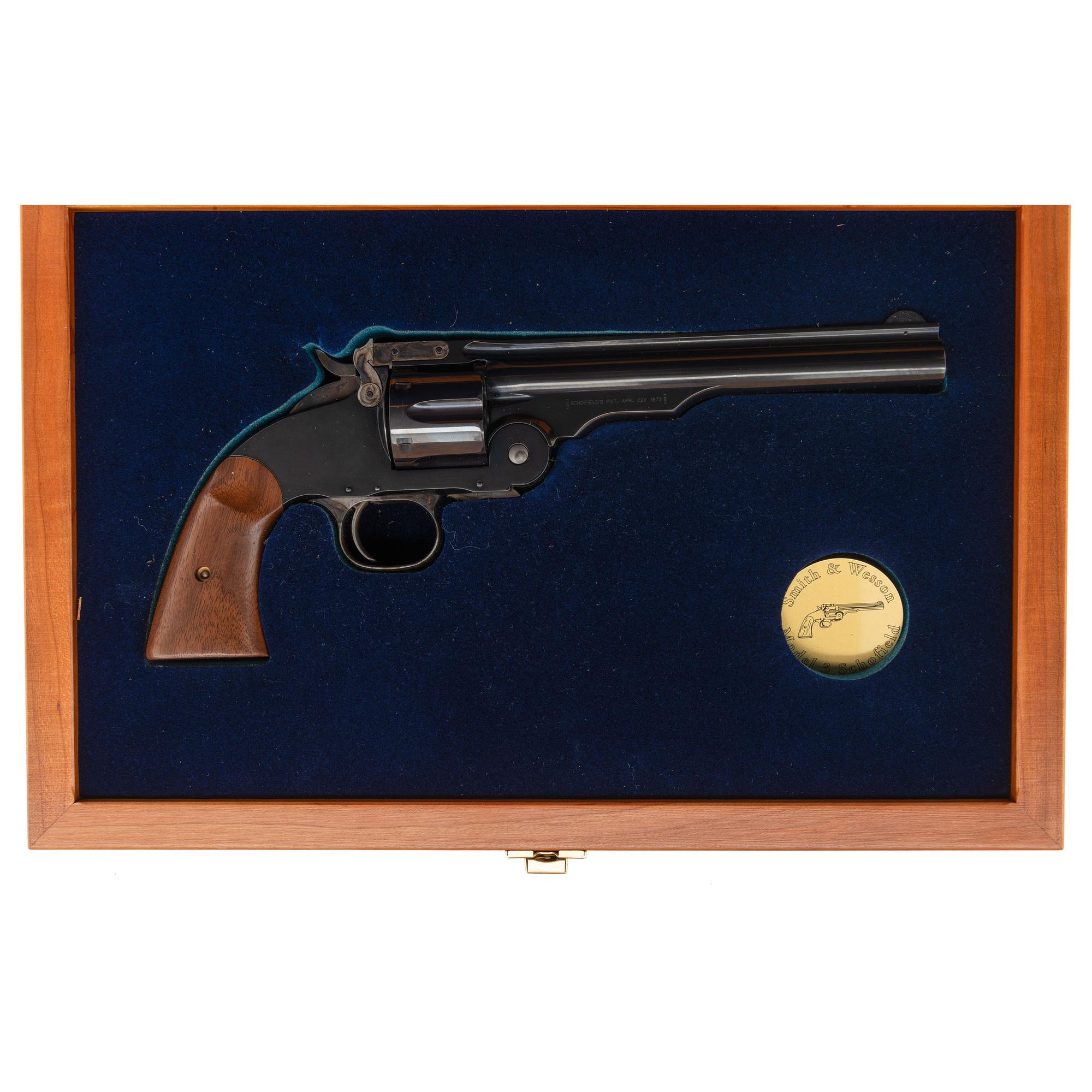 *Smith & Wesson Schofield Model of 2000 Reissue Performance Center Revolver in Factory Case