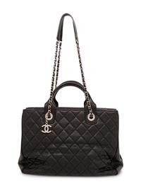 Chanel Black Quilted Caviar Tote, 2018