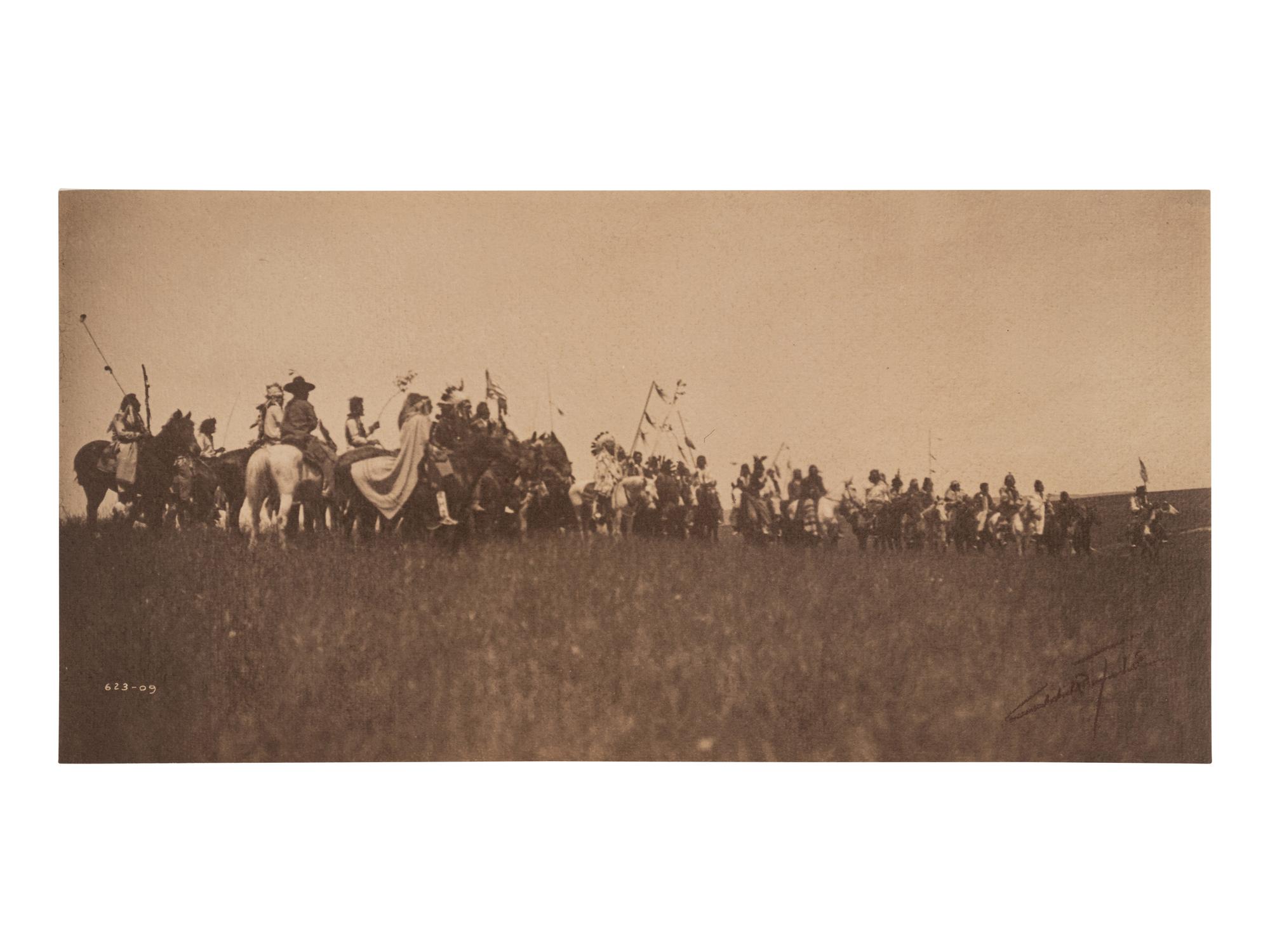 Edward S. Curtis (1868-1952) Piegan Group, 1909