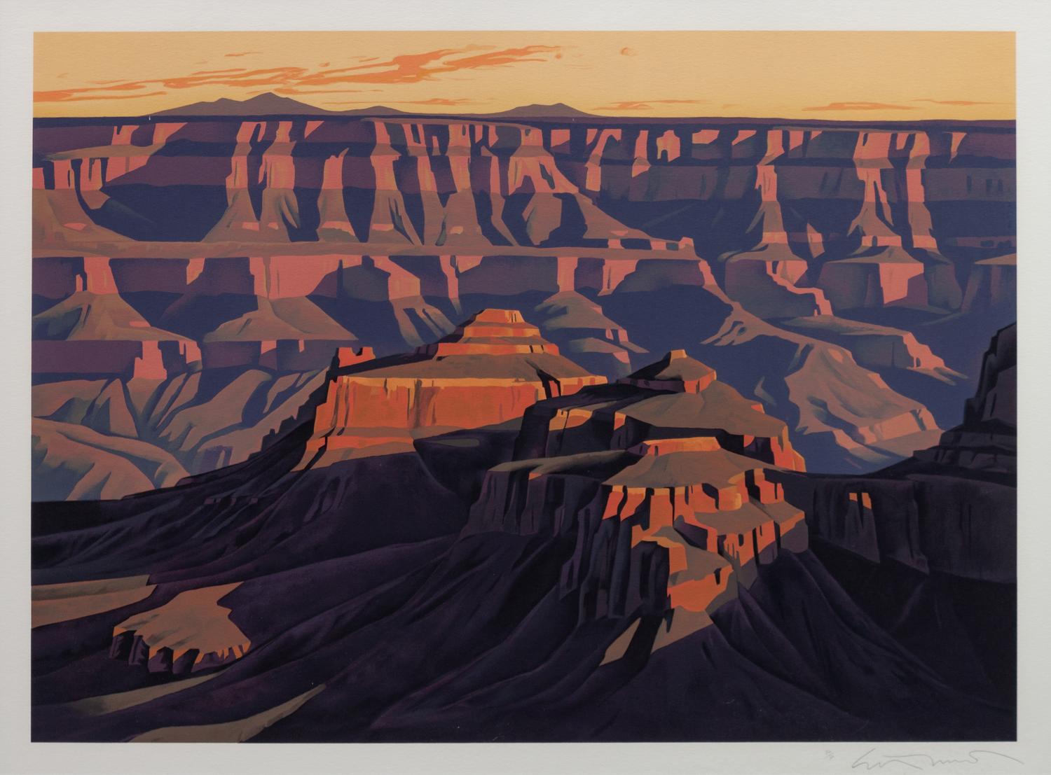 Shadows on the South Rim , Printer's Proof