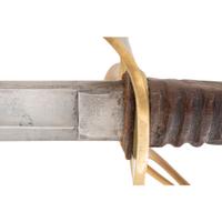 Ames Model 1860 Light Cavalry Saber Presented to Lt. James B Finley, 14th Michigan Artillery.