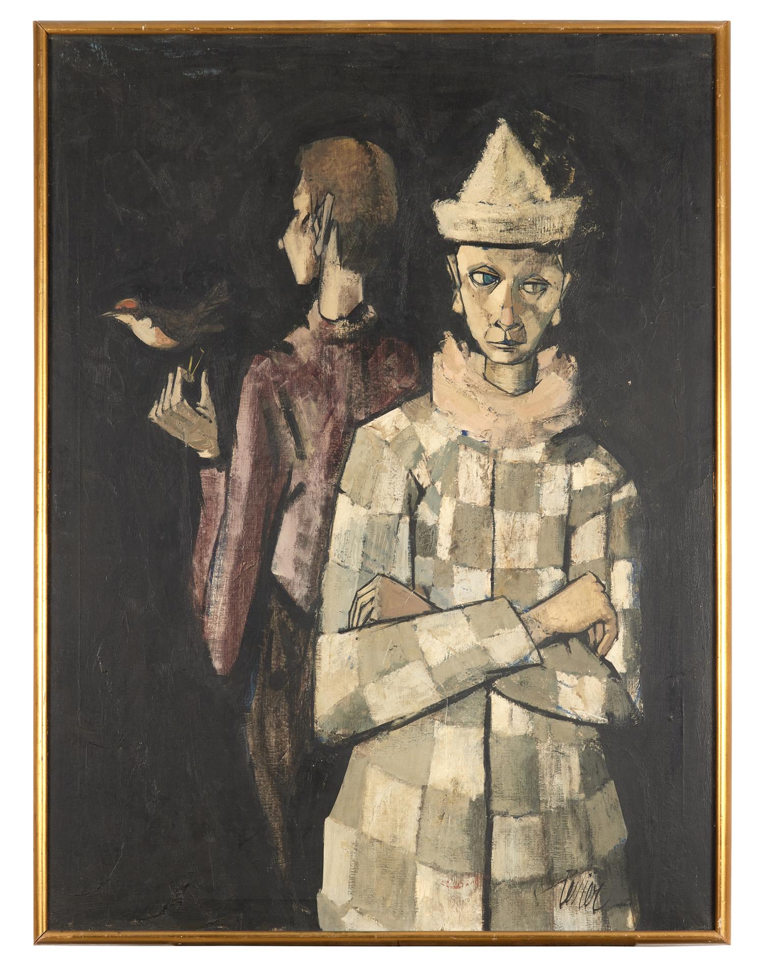 Deux Clowns et un Oiseau