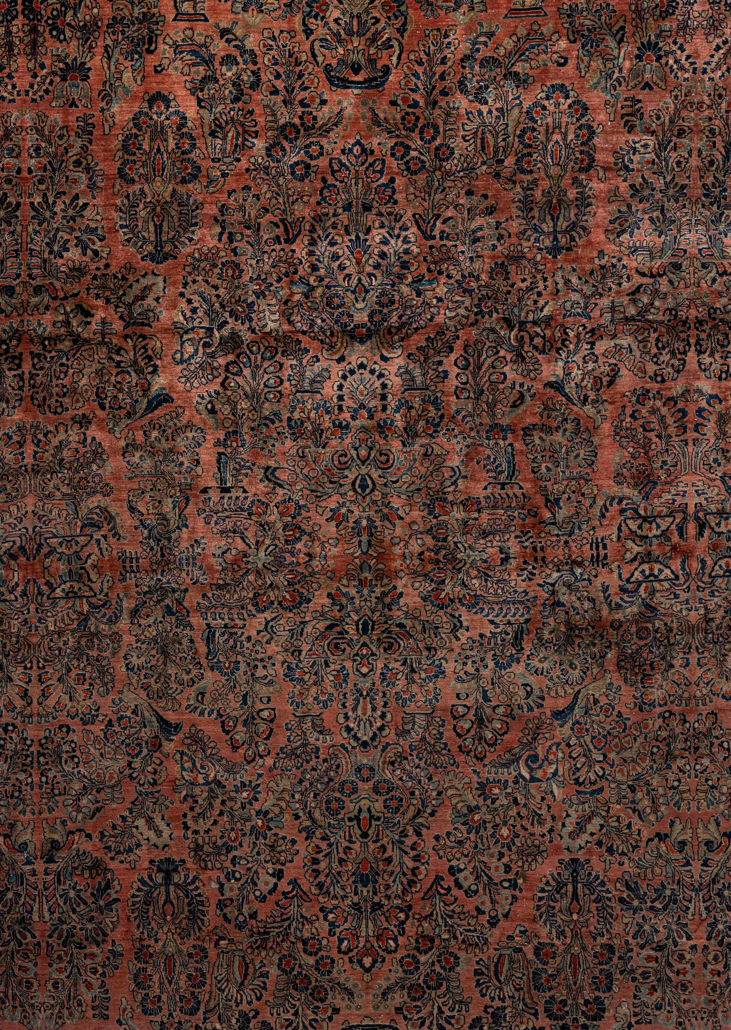 A Sarouk Wool Rug