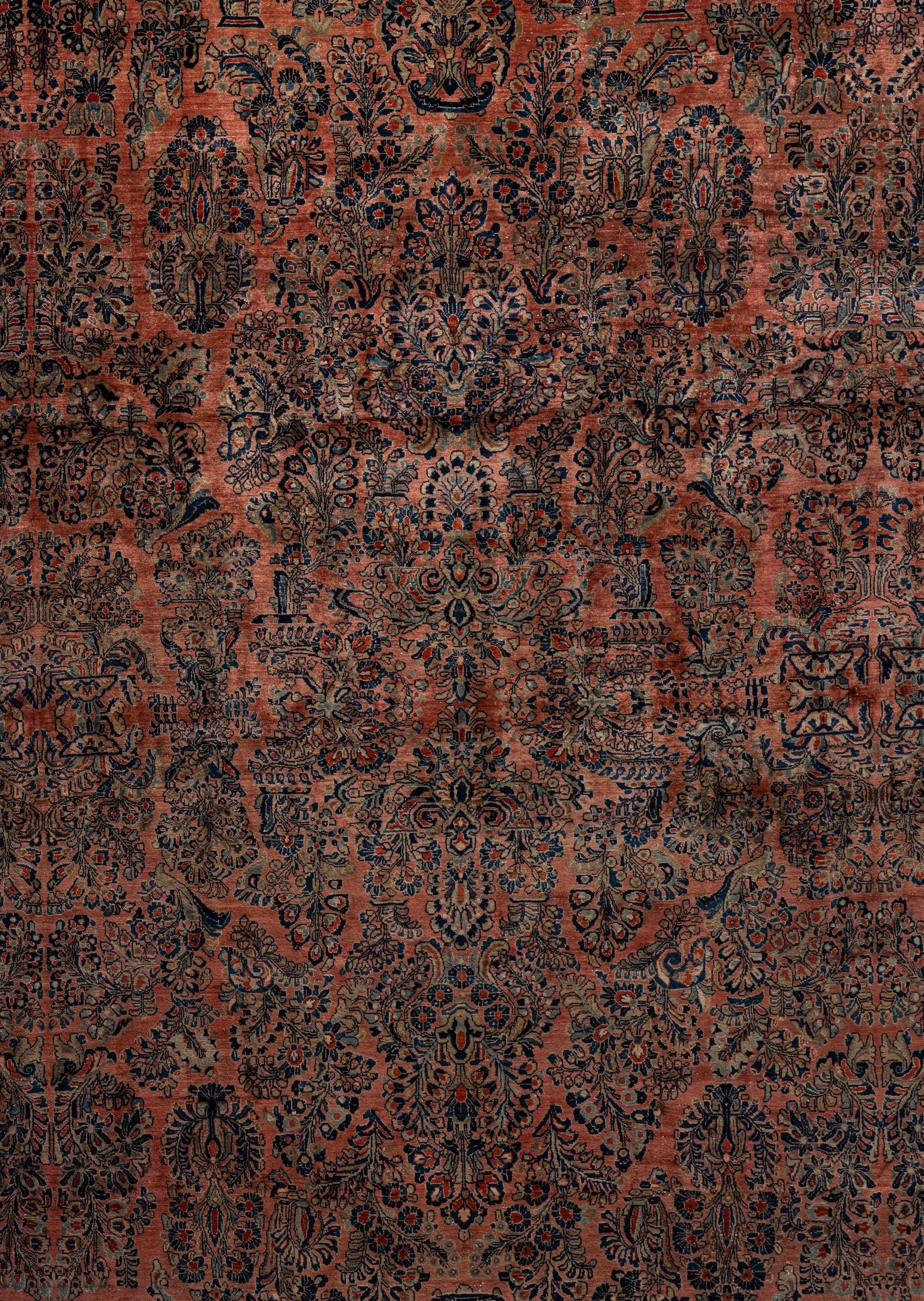 A Sarouk Wool Rug