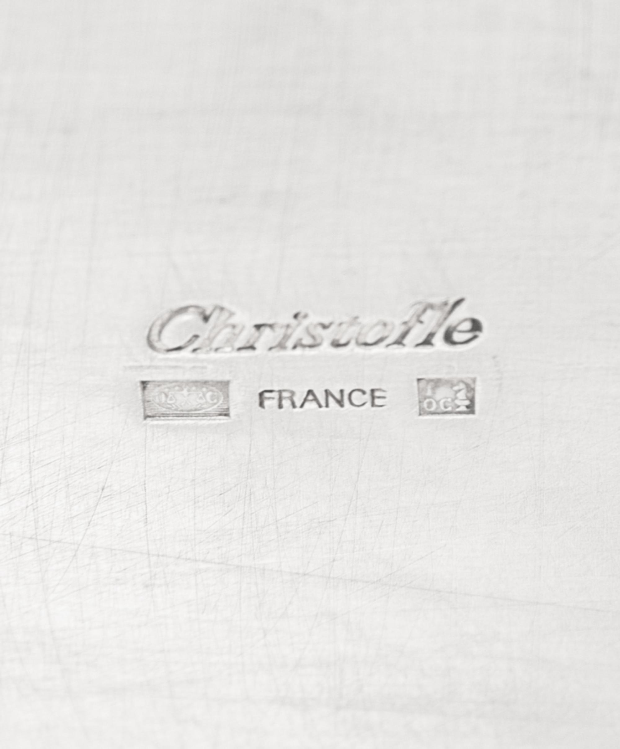 A Large Christofle Silver-Plate Centerpiece Bowl