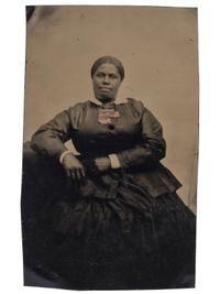 [EARLY PHOTOGRAPHY]. A group of 2 tintypes of African Americans, incl. female and male subjects.