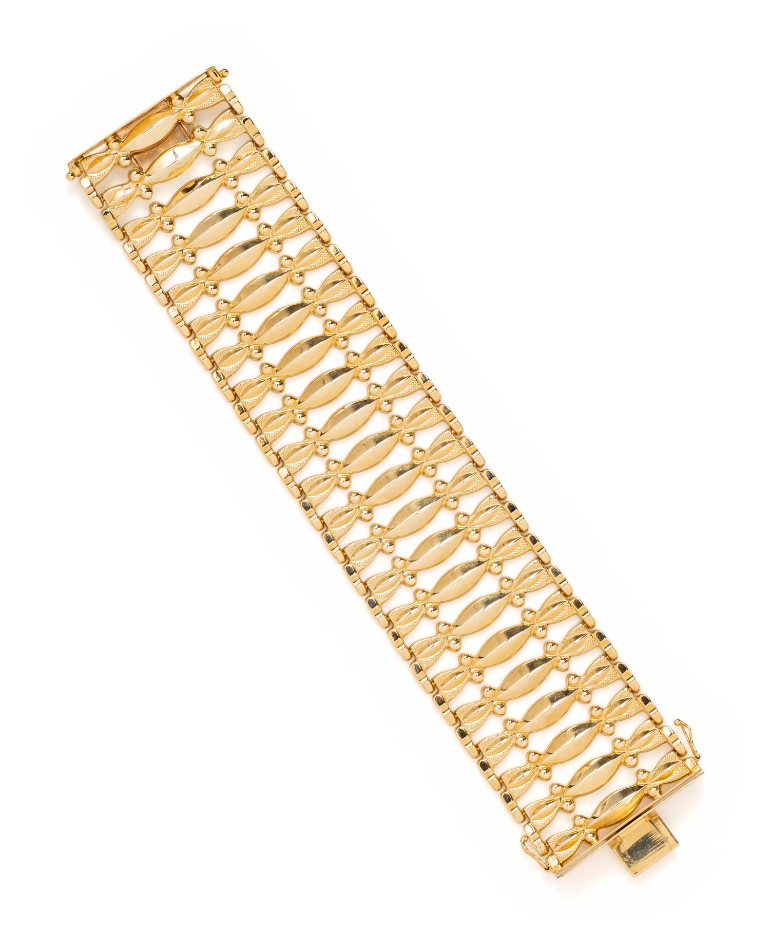 YELLOW GOLD BRACELET