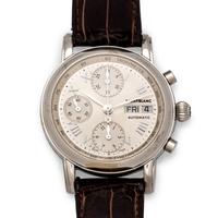 Montblac, Stainless Steel Ref. 4810 'Meisterstuck' Chronograph Wristwatch
