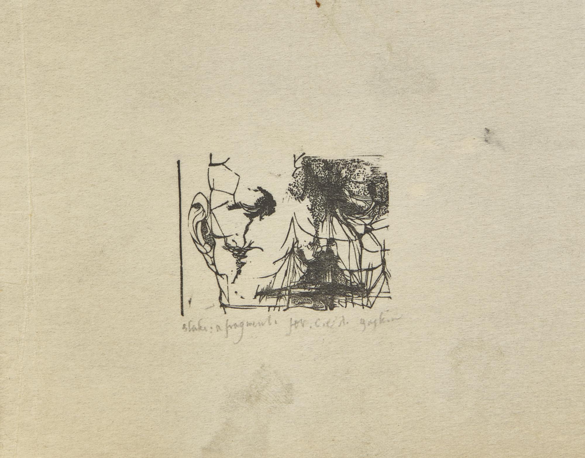 [Baskin, Leonard] Blake, William. Auguries of Innocence
