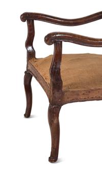 A Régence Walnut Armchair