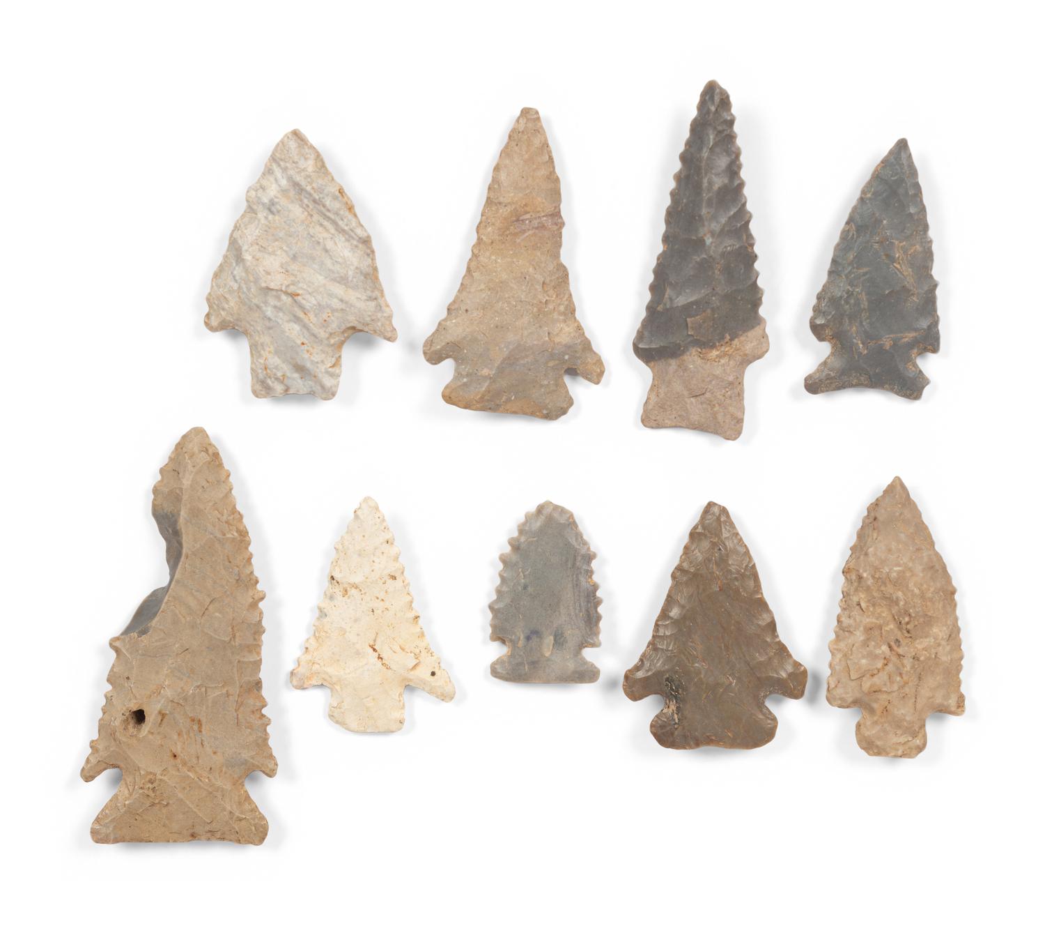 A Group of Serrated Points