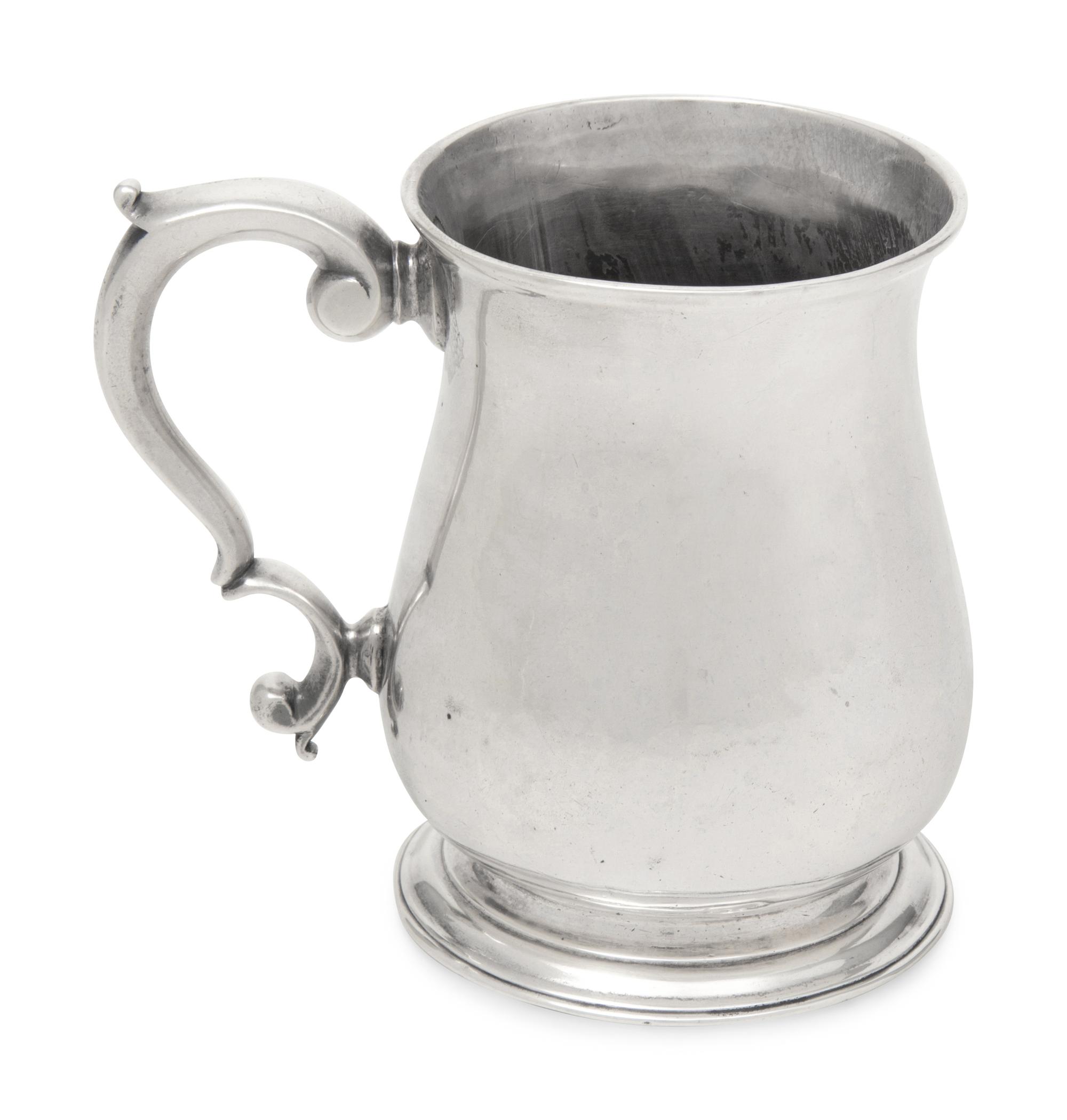 A George II Silver Cann