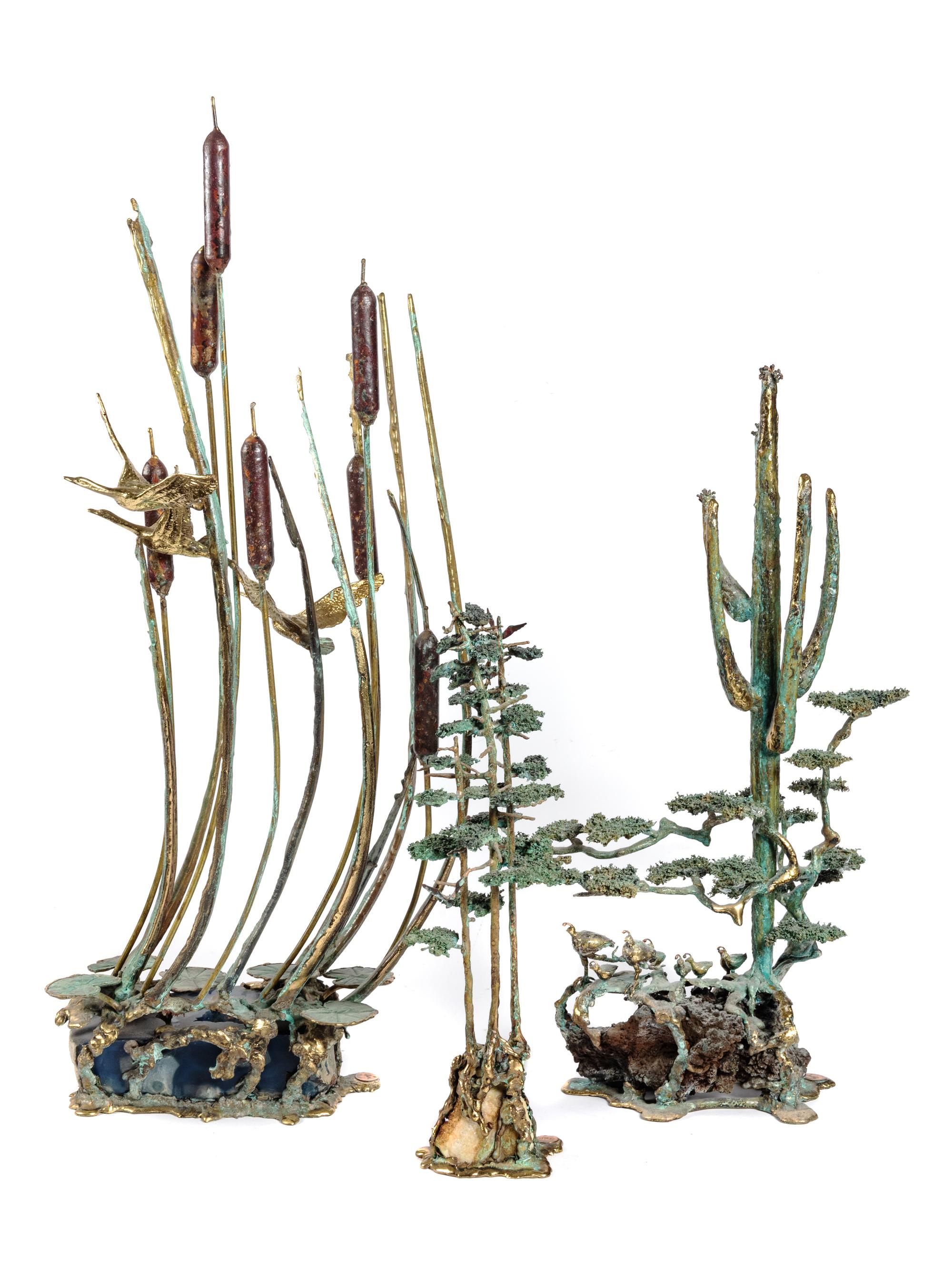 Three Sculptures by Martin Borja