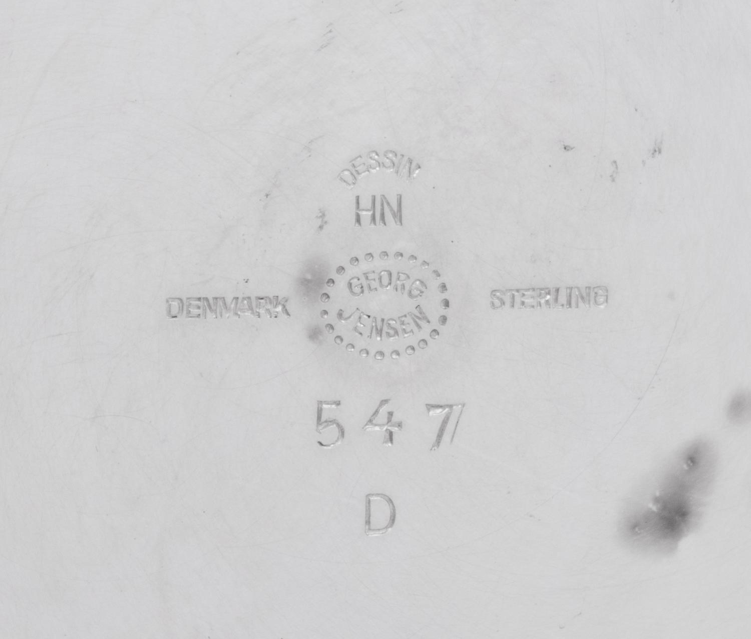 A Harald Nielsen for Georg Jensen Silver Bowl