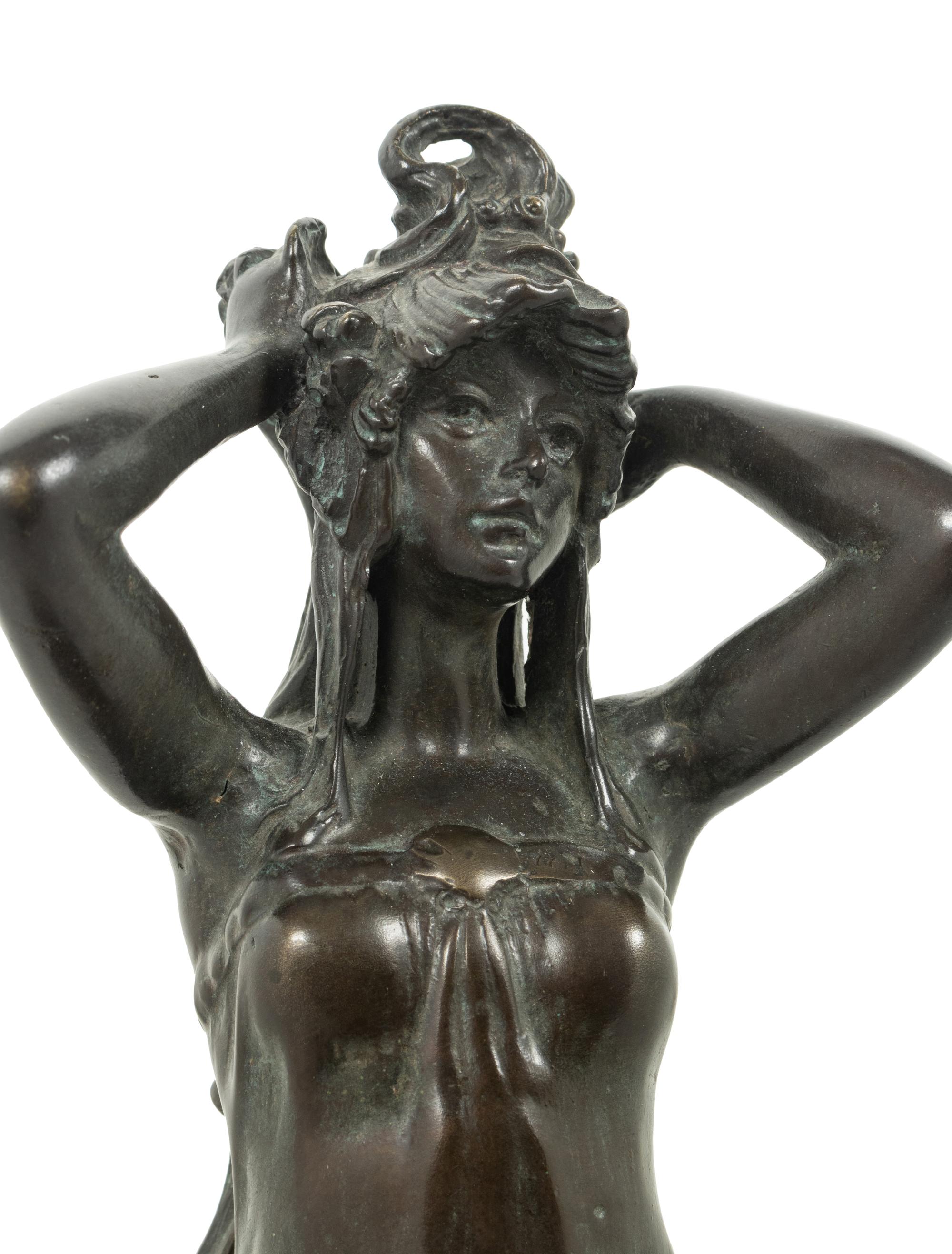 Spelter Statue