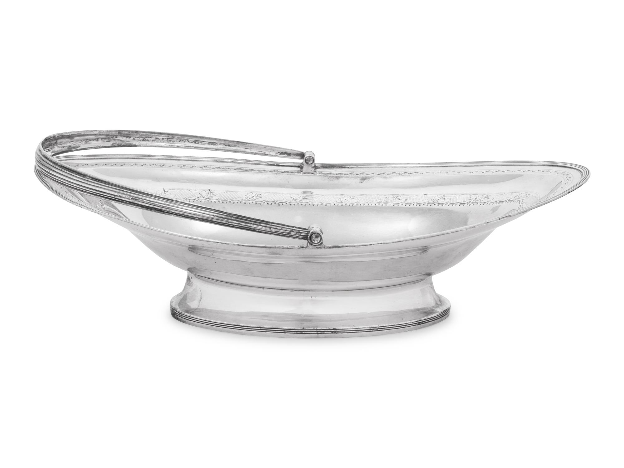 A George III Silver Cake Basket