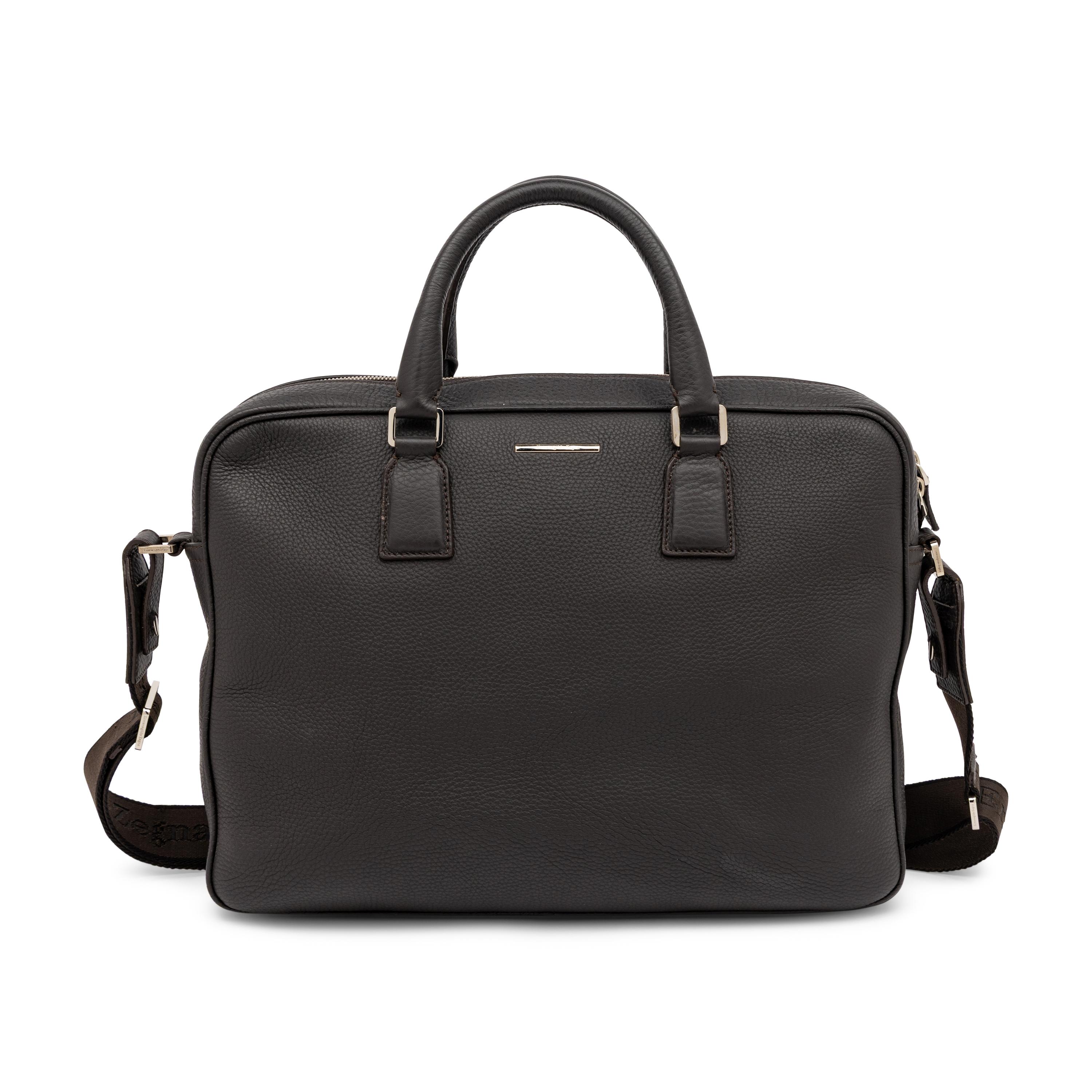 Ermenegildo Zegna, Leather Messenger Bag