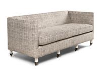 A Custom Upholstered Settee