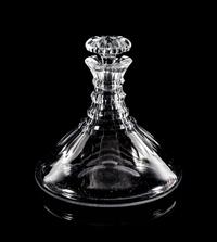 A Cut Glass Decanter