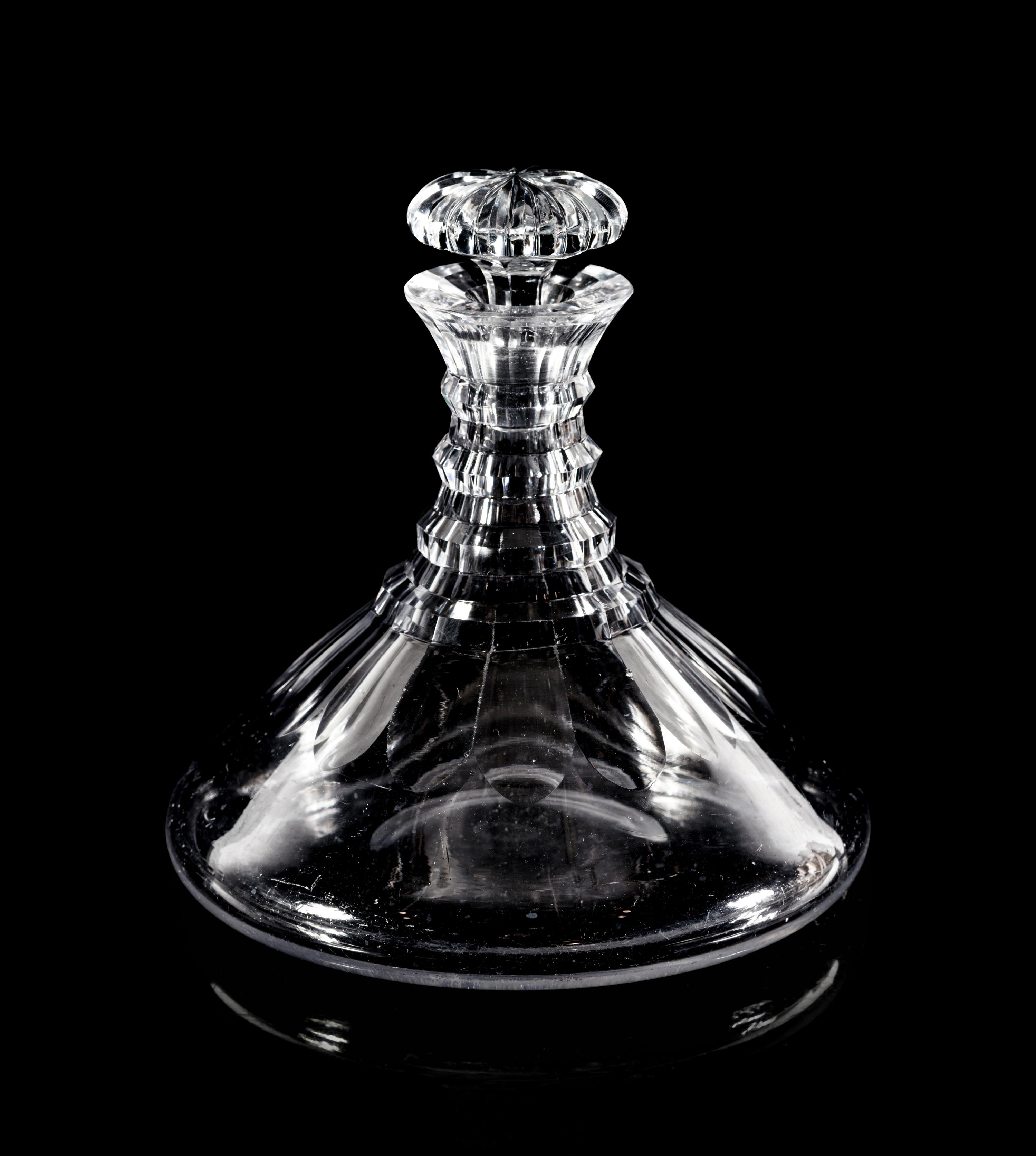 A Cut Glass Decanter