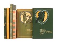 [PUBLISHER'S TRADE BINDINGS - AMERICAN]. A group of 6 bindings published in Indianapolis by the Bobbs-Merrill company, comprising: