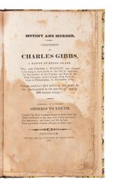 [MUTINY]. A group of 5 works about Mutiny on American ships, comprising: