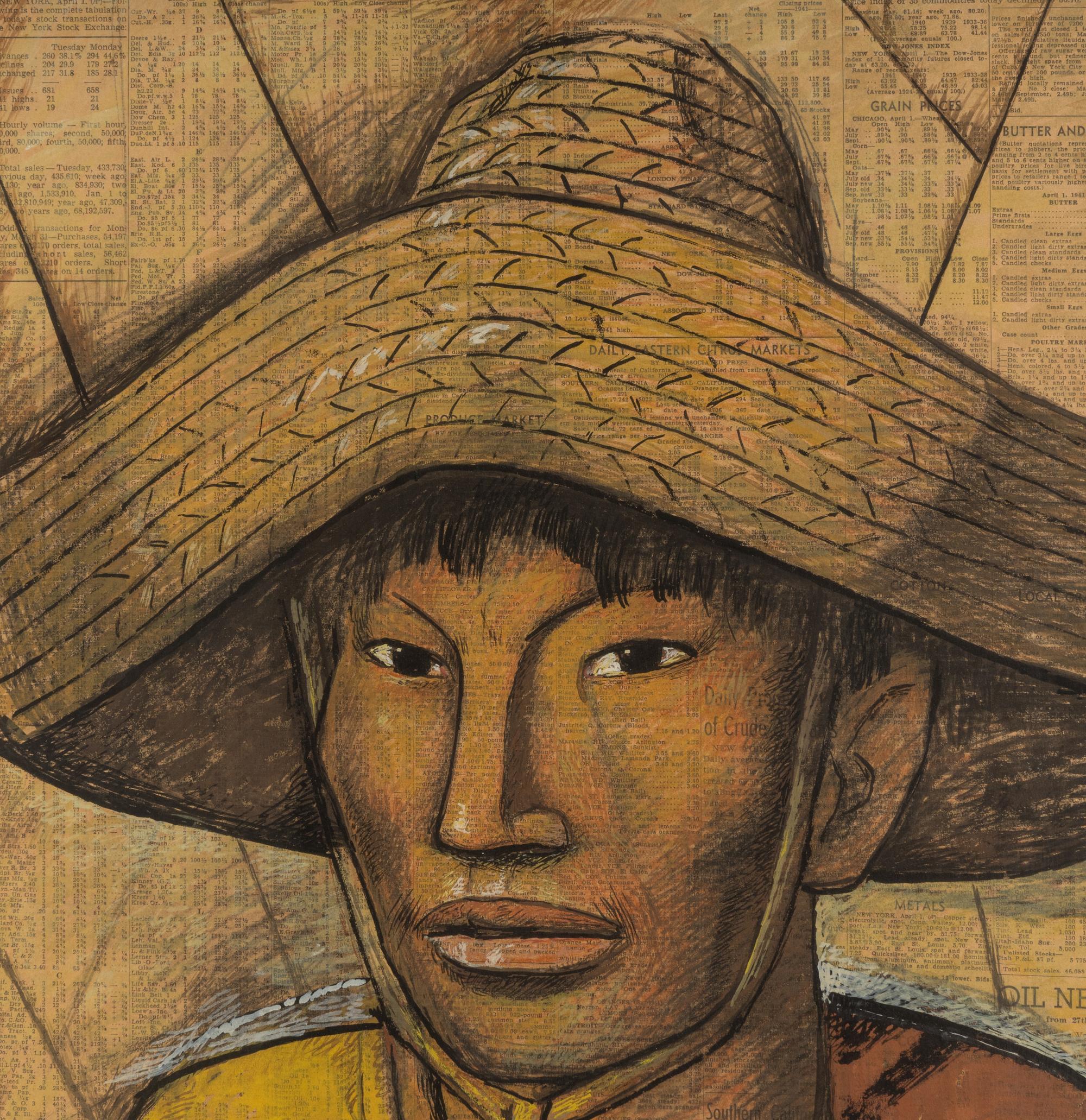 Peon in Yellow , c. 1941