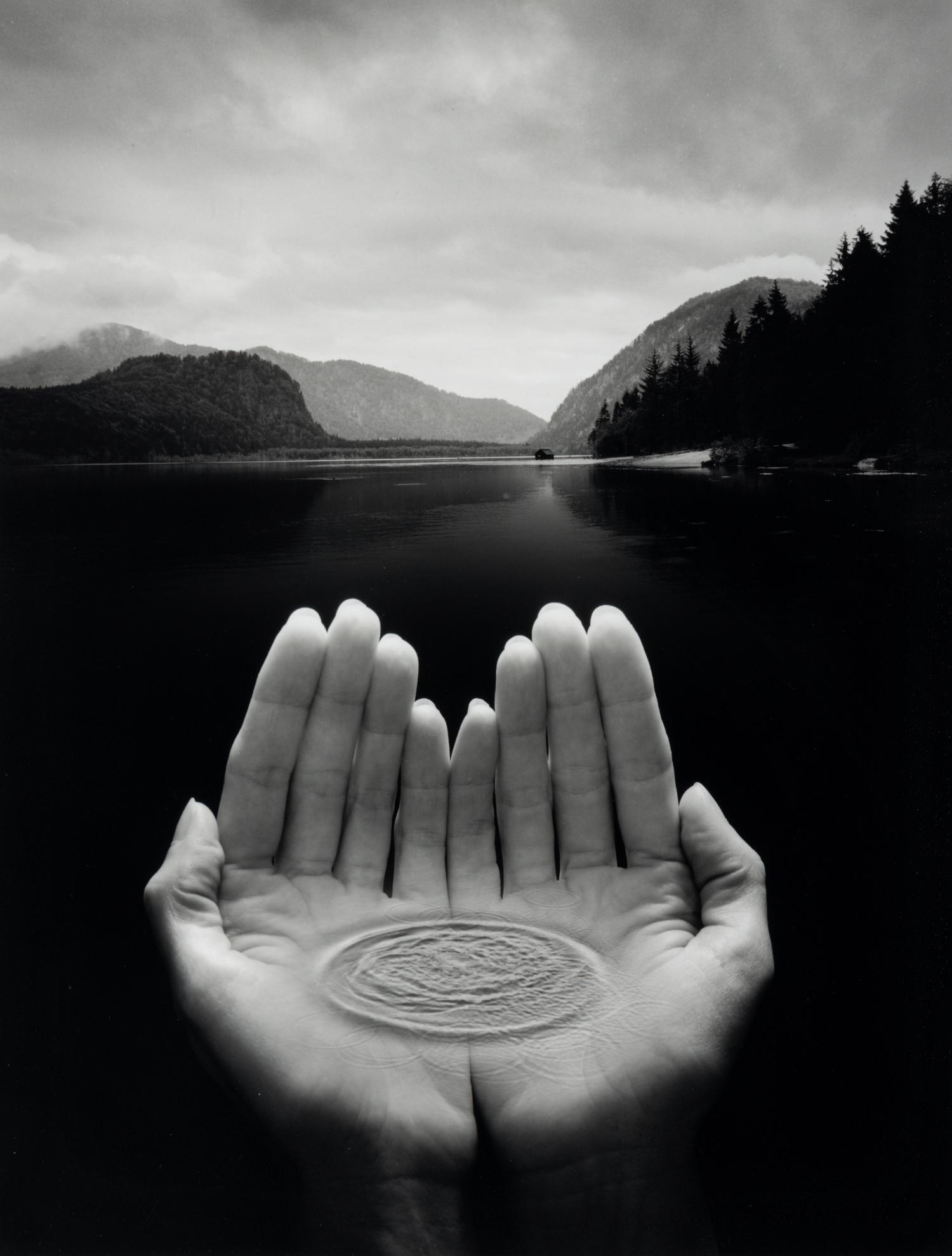 Untitled (Hands Emerging from Lake) , 2003