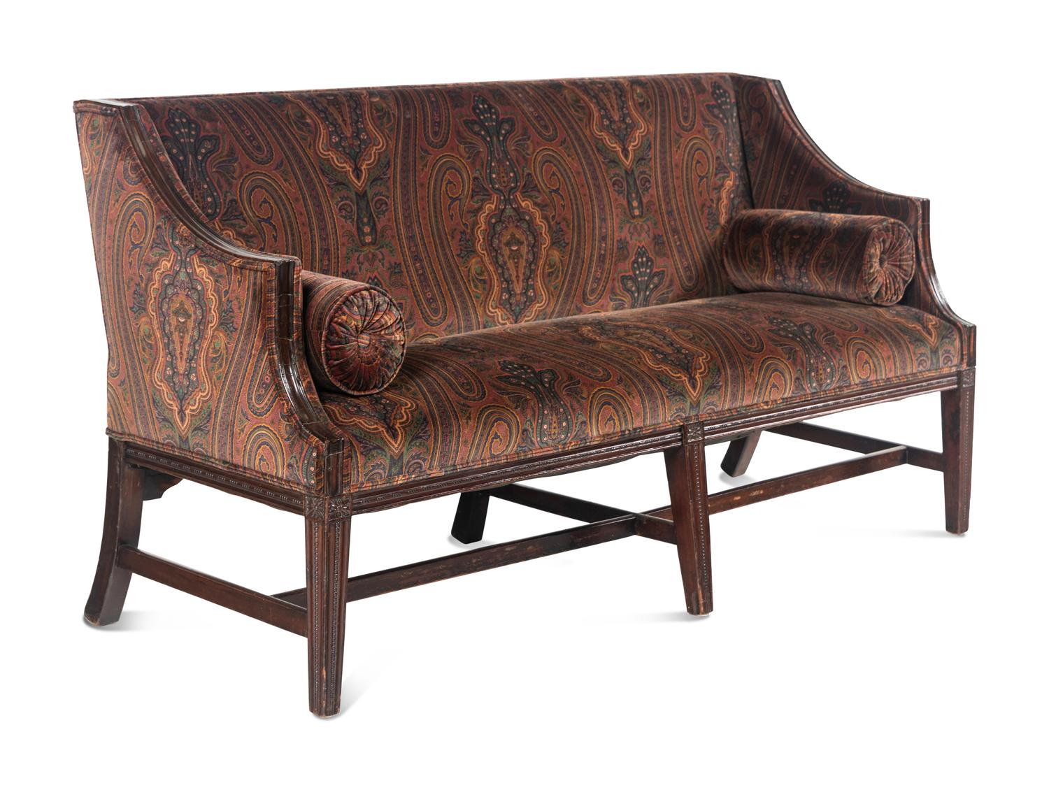 An English Mahogany Sofa