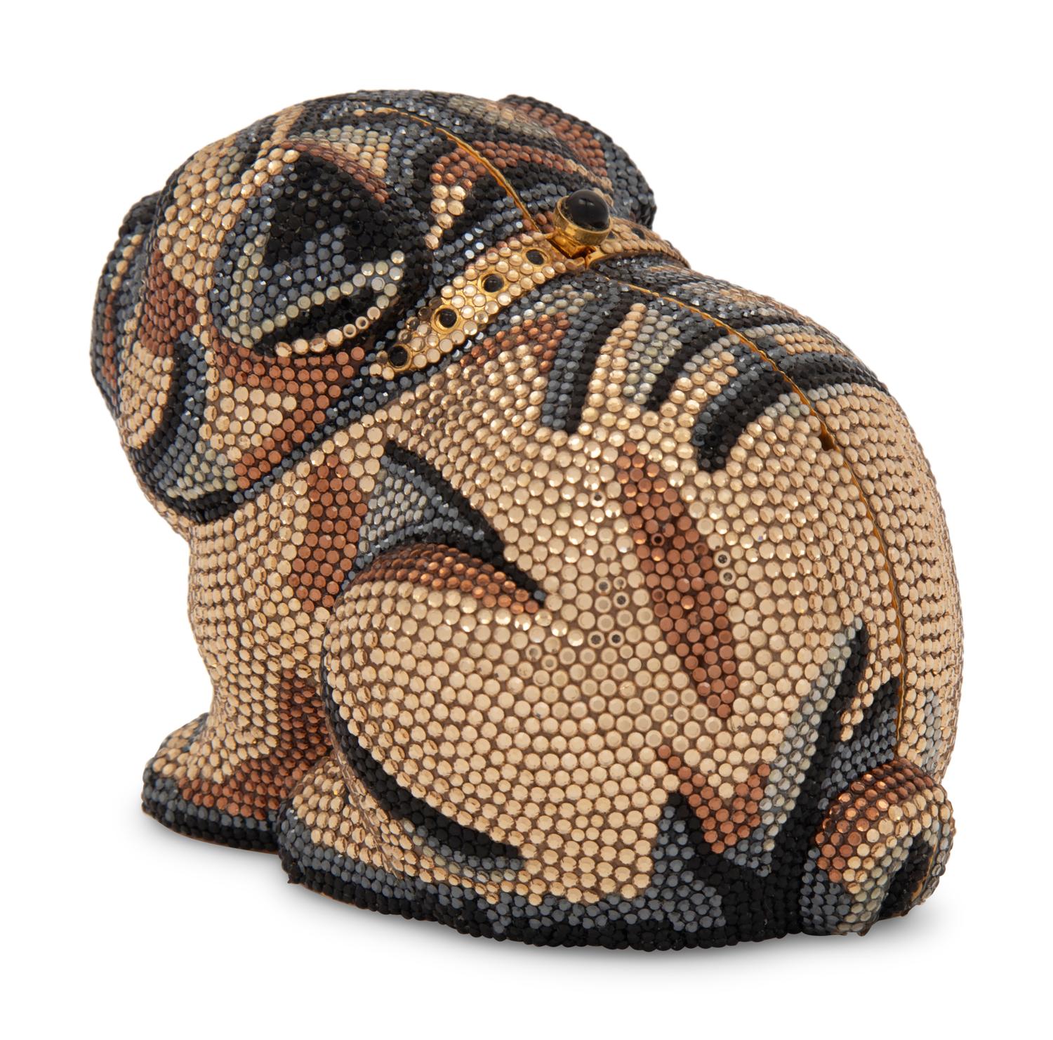 Judith Leiber Pug Dog Minaudière