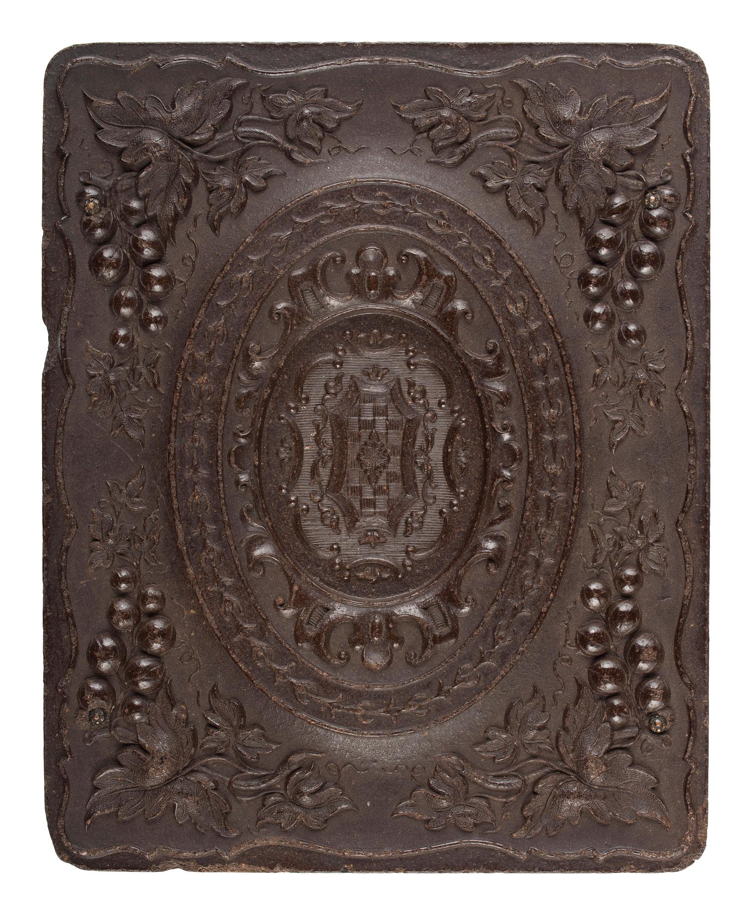 [CIVIL WAR]. Quarter plate ruby ambrotype of armed Union soldier. N.p.: n.p., [1860s].