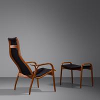 Lamino Chair and Ottoman Swedese, Sweden